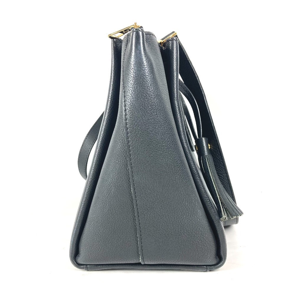 LOUIS VUITTON M54569 タッセル付き ロックミート カバン 肩掛け トートバッグ 斜め掛け ハンドバッグ ショルダーバッグ レザー レディース ノワール ブラック - brandshop-reference