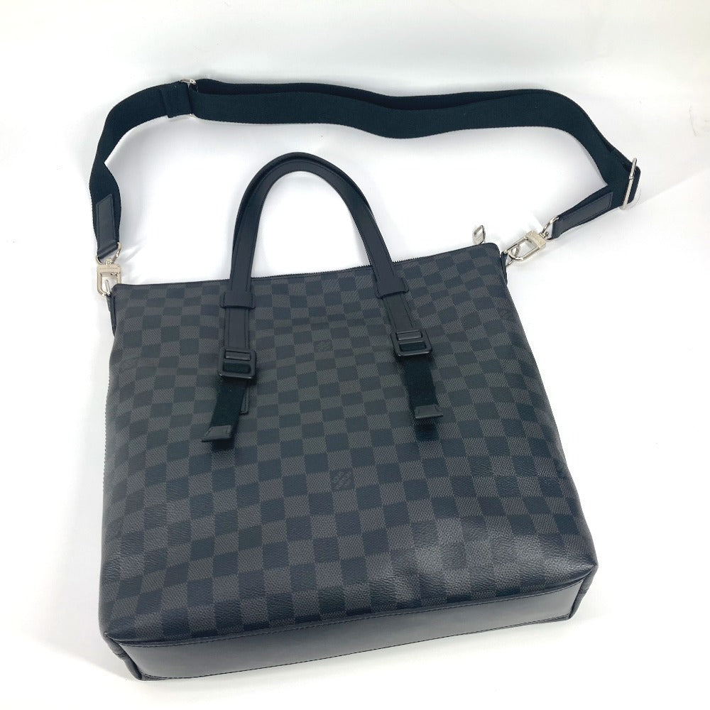 LOUIS VUITTON N41456 ダミエグラフィット スカイライン 斜め掛け カバン トートバッグ 2WAYバッグ ショルダーバッグ ダミエグラフィットキャンバス ユニセックス ブラック - brandshop-reference