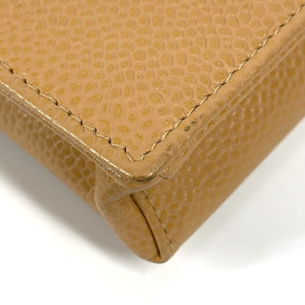 CHANEL A13511 CC ココマーク ロゴ タバコケース ポーチ シガレットケース キャビアスキン ユニセックス ベージュ - brandshop-reference