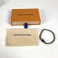 LOUIS VUITTON M63107 MonogramEclipse BraceletChain Accessories bangle Bracelet Metal Black/Silver Used
