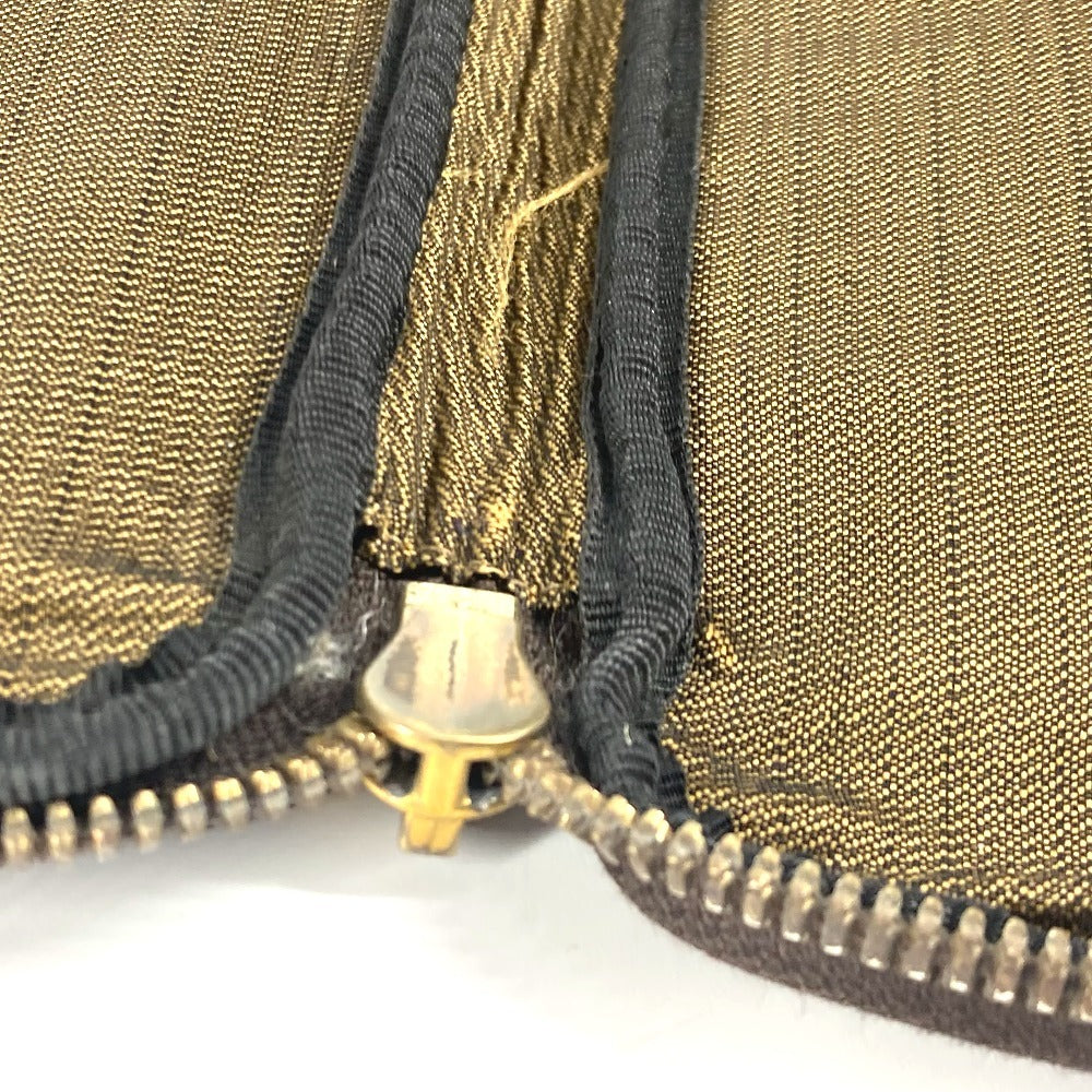 FENDI ヴィンテージ FF ロゴ ポーチ カバン セカンドバッグ クラッチバッグ レザー レディース ブラウン - brandshop-reference