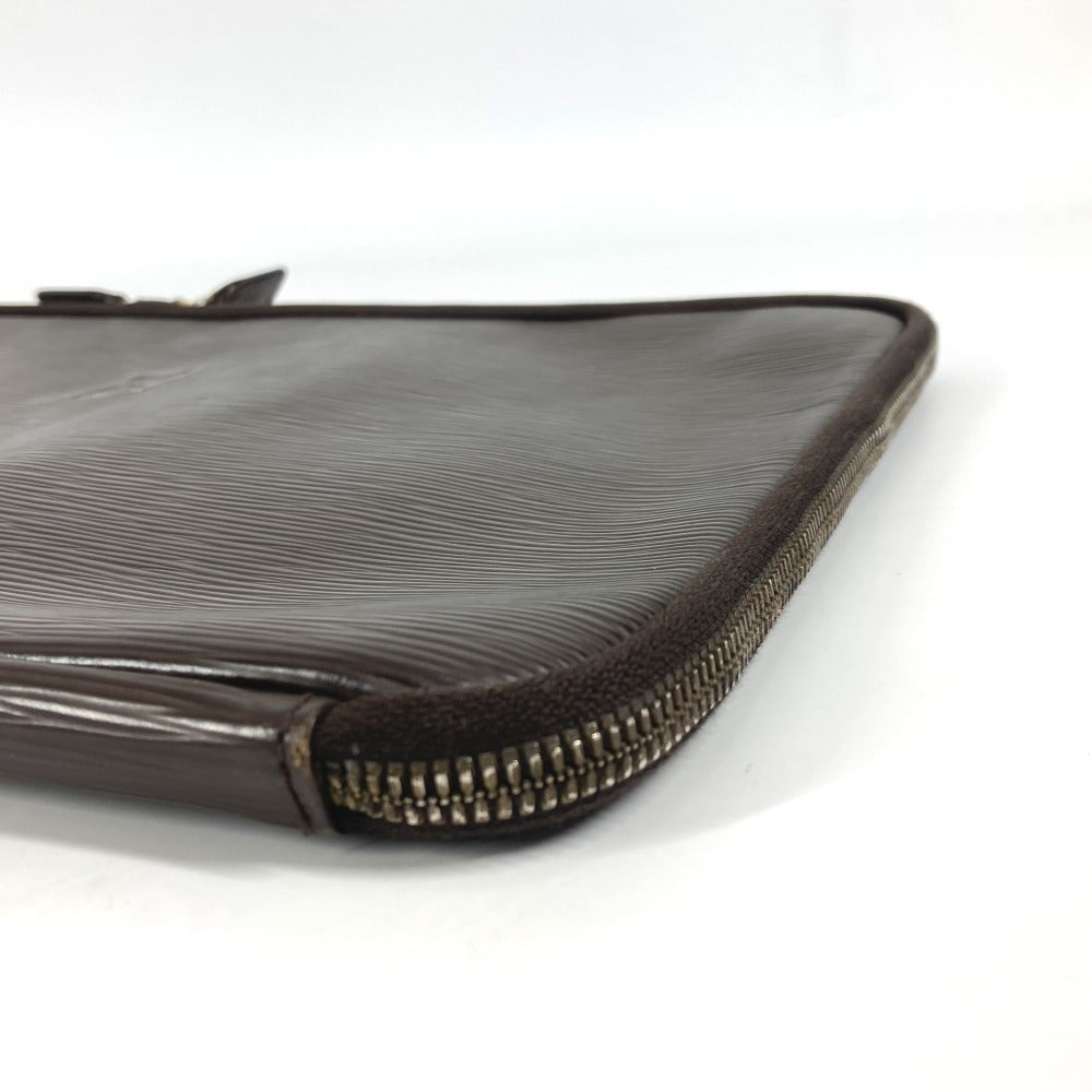 FENDI ヴィンテージ FF ロゴ ポーチ カバン セカンドバッグ クラッチバッグ レザー レディース ブラウン - brandshop-reference