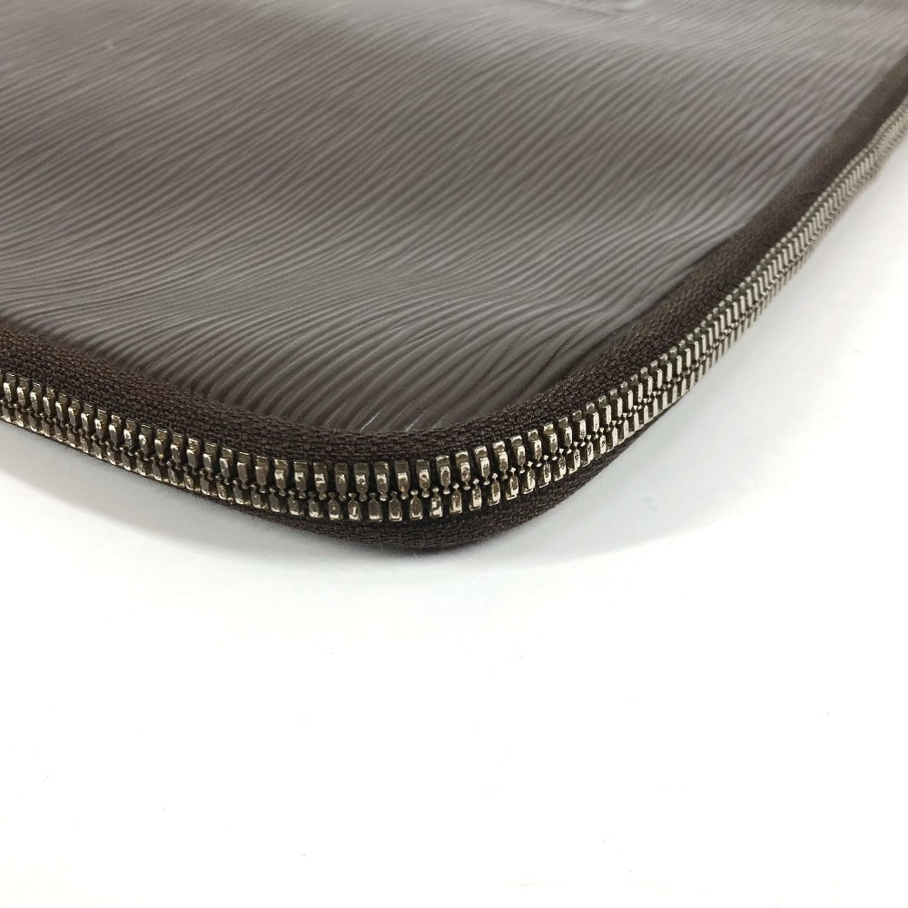 FENDI ヴィンテージ FF ロゴ ポーチ カバン セカンドバッグ クラッチバッグ レザー レディース ブラウン - brandshop-reference