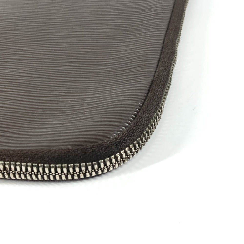 FENDI ヴィンテージ FF ロゴ ポーチ カバン セカンドバッグ クラッチバッグ レザー レディース ブラウン - brandshop-reference