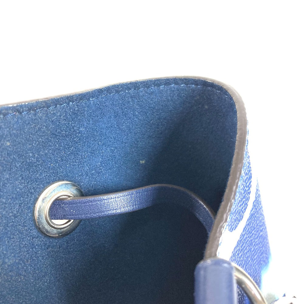 LOUIS VUITTON M45126 LV Escal Neonoe Bag Drawstring Bag Shoulder Bag Shoulder Bag Leather blue/White Used