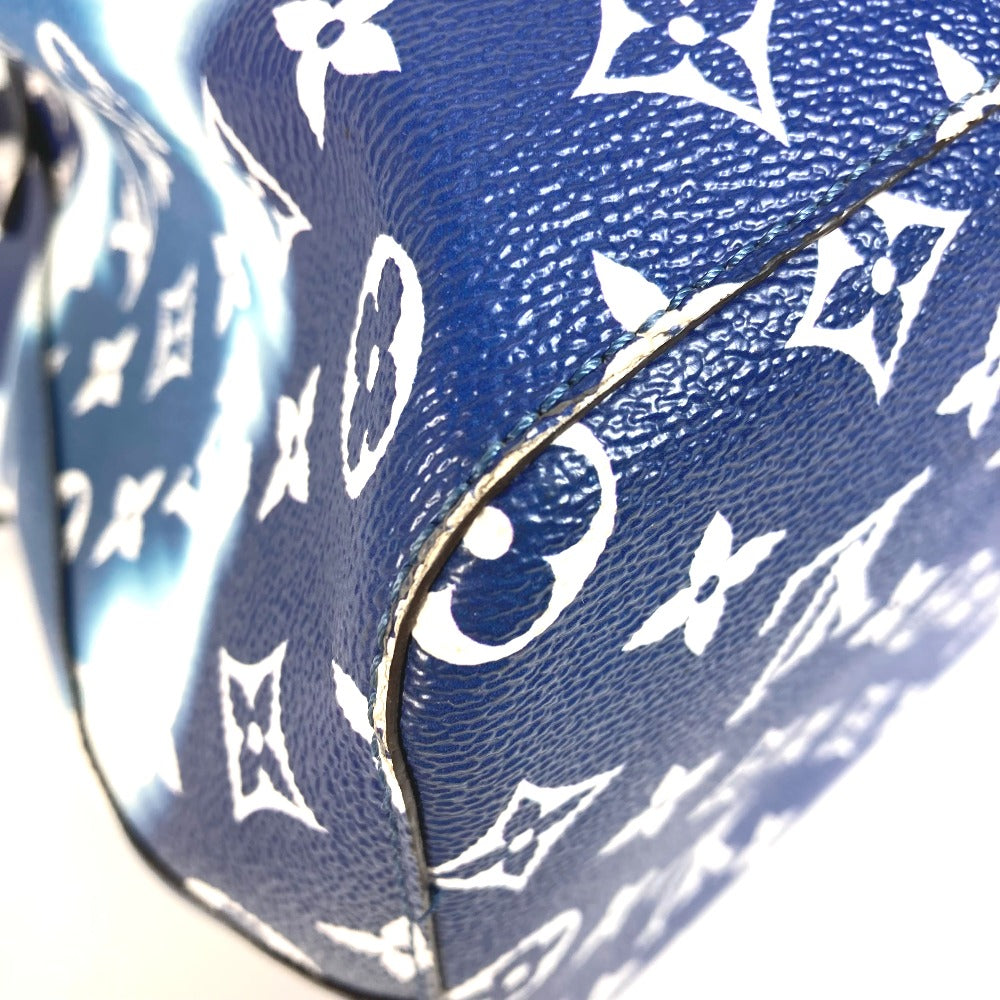 LOUIS VUITTON M45126 LV Escal Neonoe Bag Drawstring Bag Shoulder Bag Shoulder Bag Leather blue/White Used