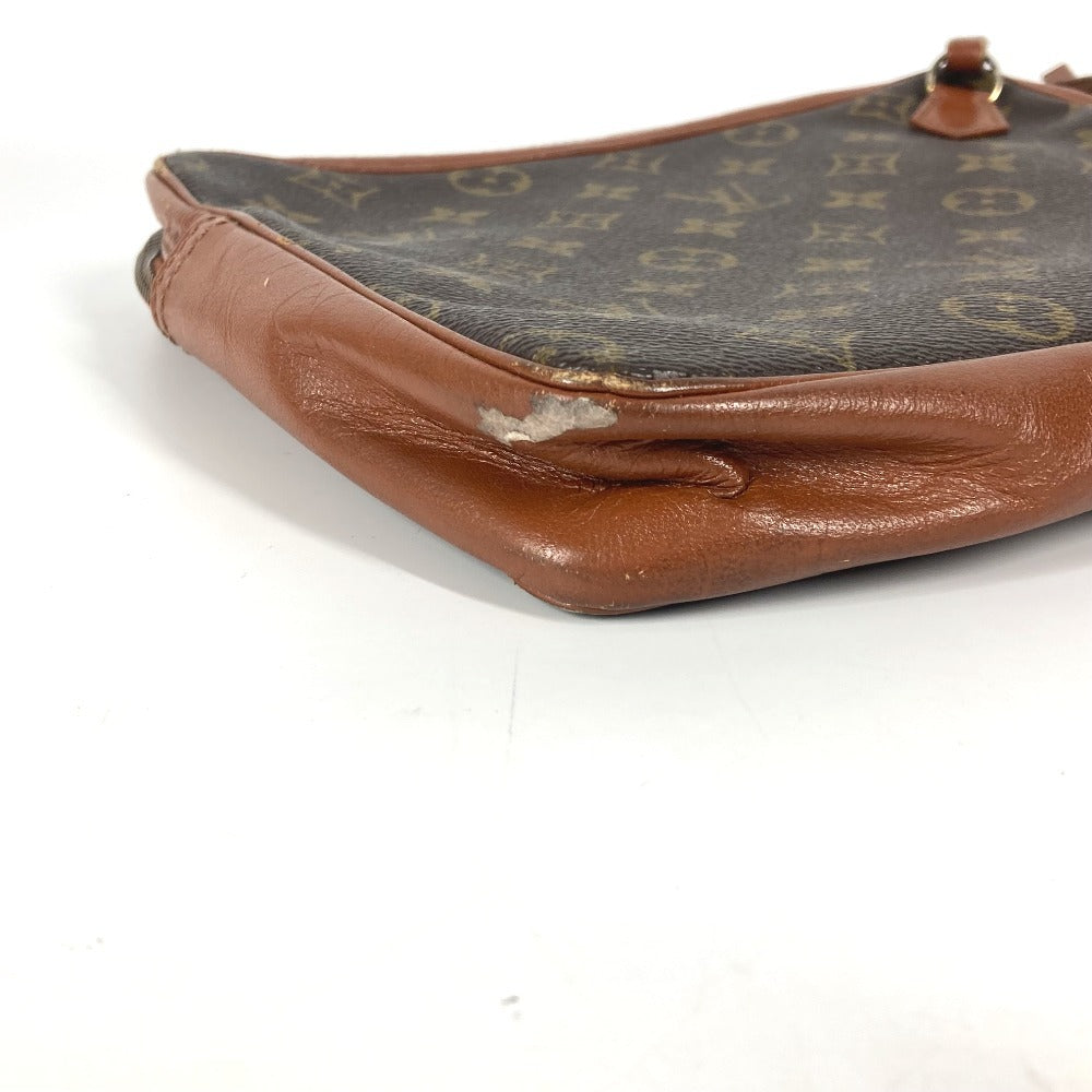 LOUIS VUITTON モノグラム サックスポ カバン セカンドバッグ ポーチ  クラッチバッグ モノグラムキャンバス ユニセックス ブラウン - brandshop-reference