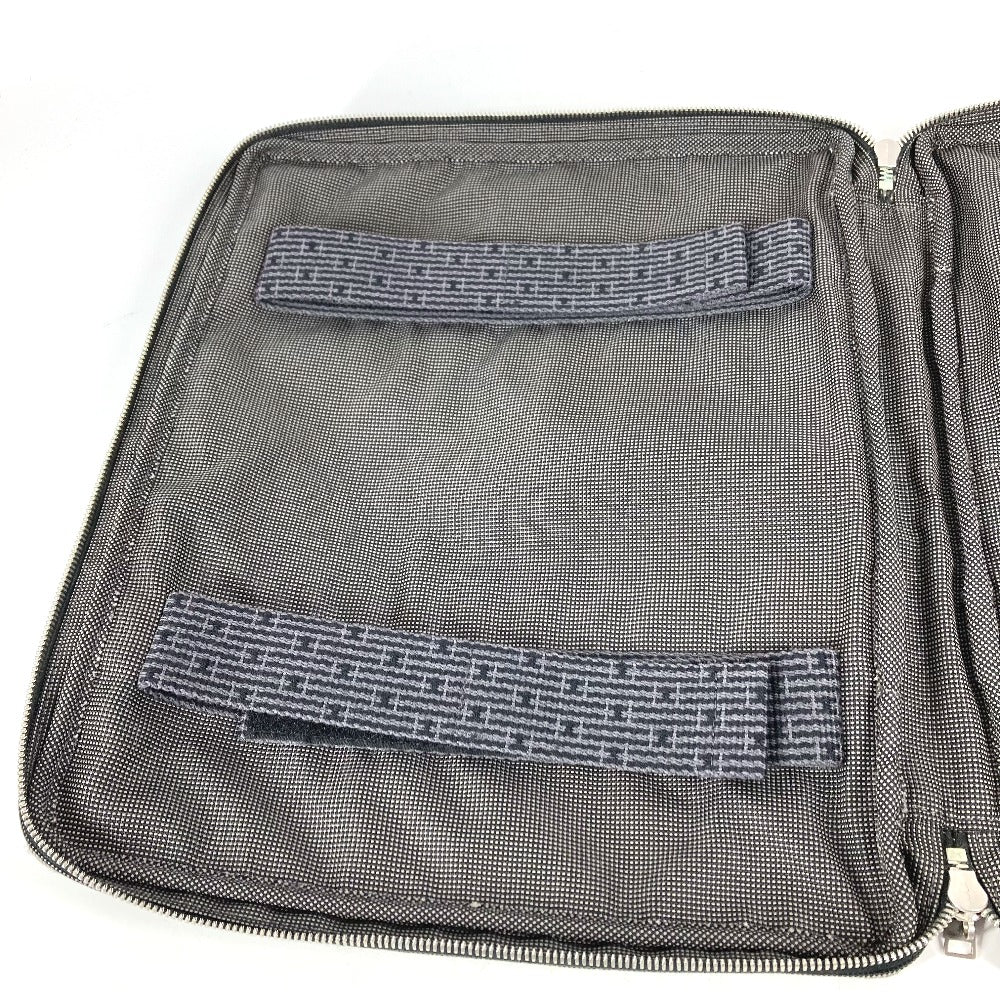 HERMES エールライン PCケース ビジネスバッグ ブリーフケース カバン ハンドバッグ ハンドバッグ キャンバス ユニセックス グレー - brandshop-reference