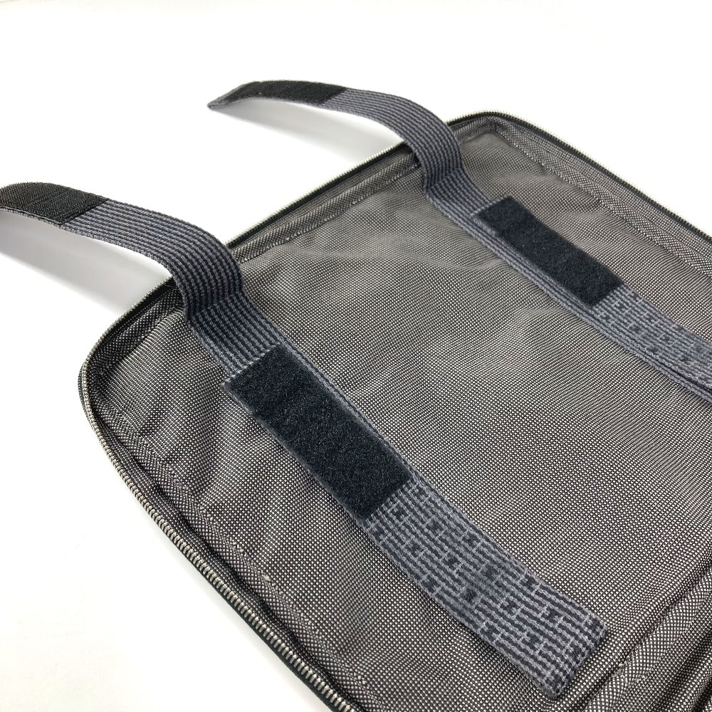 HERMES エールライン PCケース ビジネスバッグ ブリーフケース カバン ハンドバッグ ハンドバッグ キャンバス ユニセックス グレー - brandshop-reference