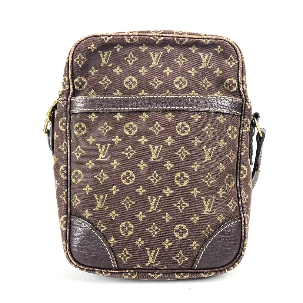 LOUIS VUITTON M95228 モノグラムミニラン ダヌーブ カバン ポシェット 斜め掛け ショルダーバッグ モノグラムミニランキャンバス ユニセックス ブラウン - brandshop-reference