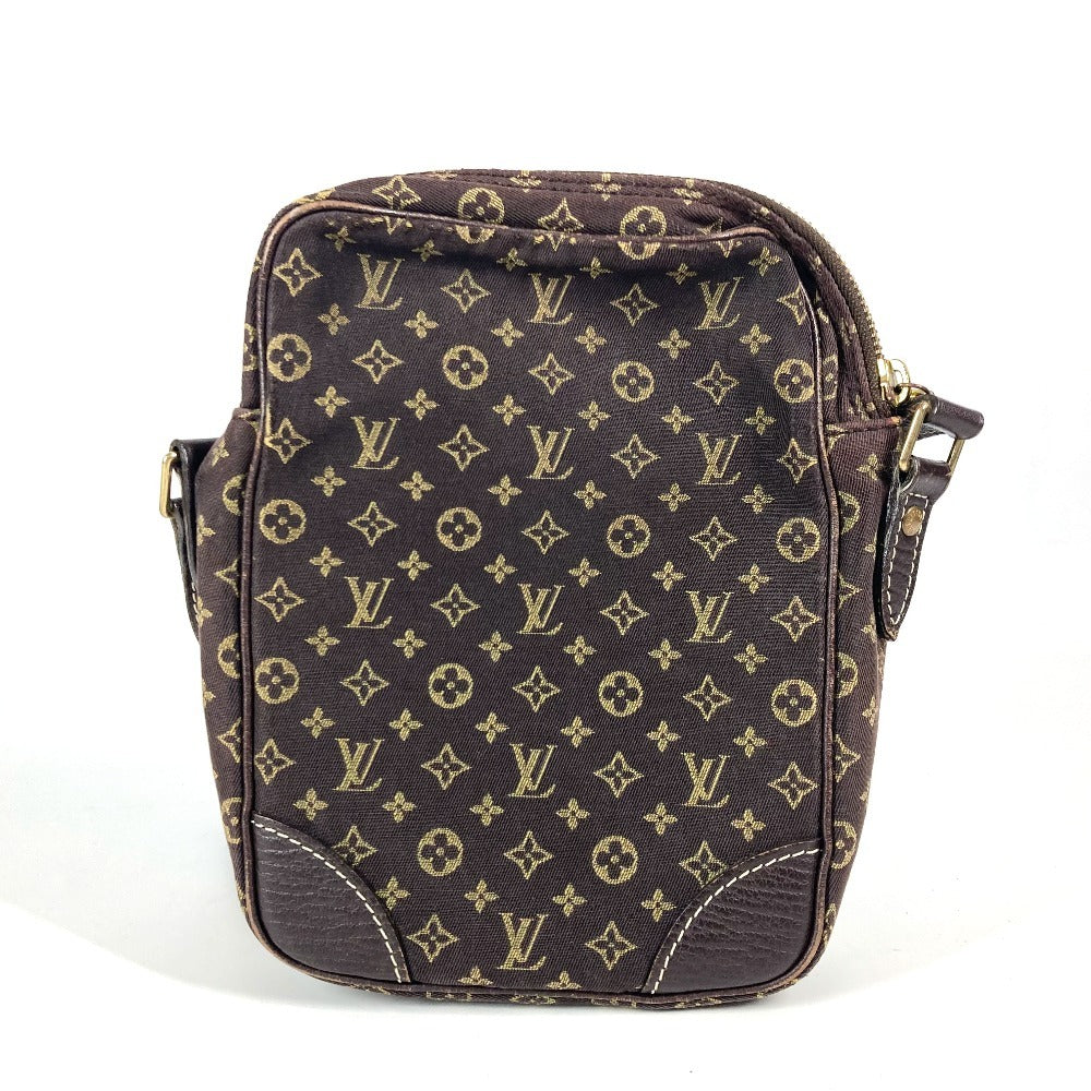 LOUIS VUITTON M95228 モノグラムミニラン ダヌーブ カバン ポシェット 斜め掛け ショルダーバッグ モノグラムミニランキャンバス ユニセックス ブラウン - brandshop-reference