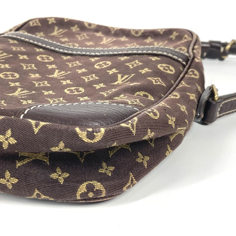 LOUIS VUITTON M95228 モノグラムミニラン ダヌーブ カバン ポシェット 斜め掛け ショルダーバッグ モノグラムミニランキャンバス ユニセックス ブラウン - brandshop-reference