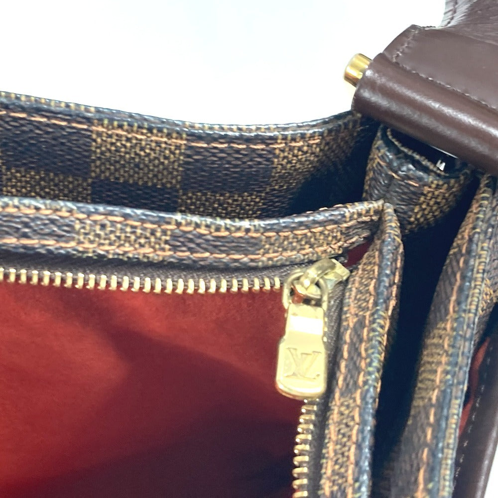 LOUIS VUITTON N51129  ダミエ オーバーニュ カバン 肩掛け ショルダーバッグ ダミエキャンバス レディース エベヌ ブラウン - brandshop-reference