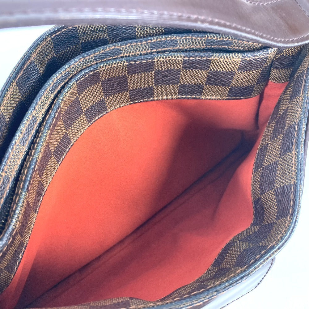 LOUIS VUITTON N51129  ダミエ オーバーニュ カバン 肩掛け ショルダーバッグ ダミエキャンバス レディース エベヌ ブラウン - brandshop-reference