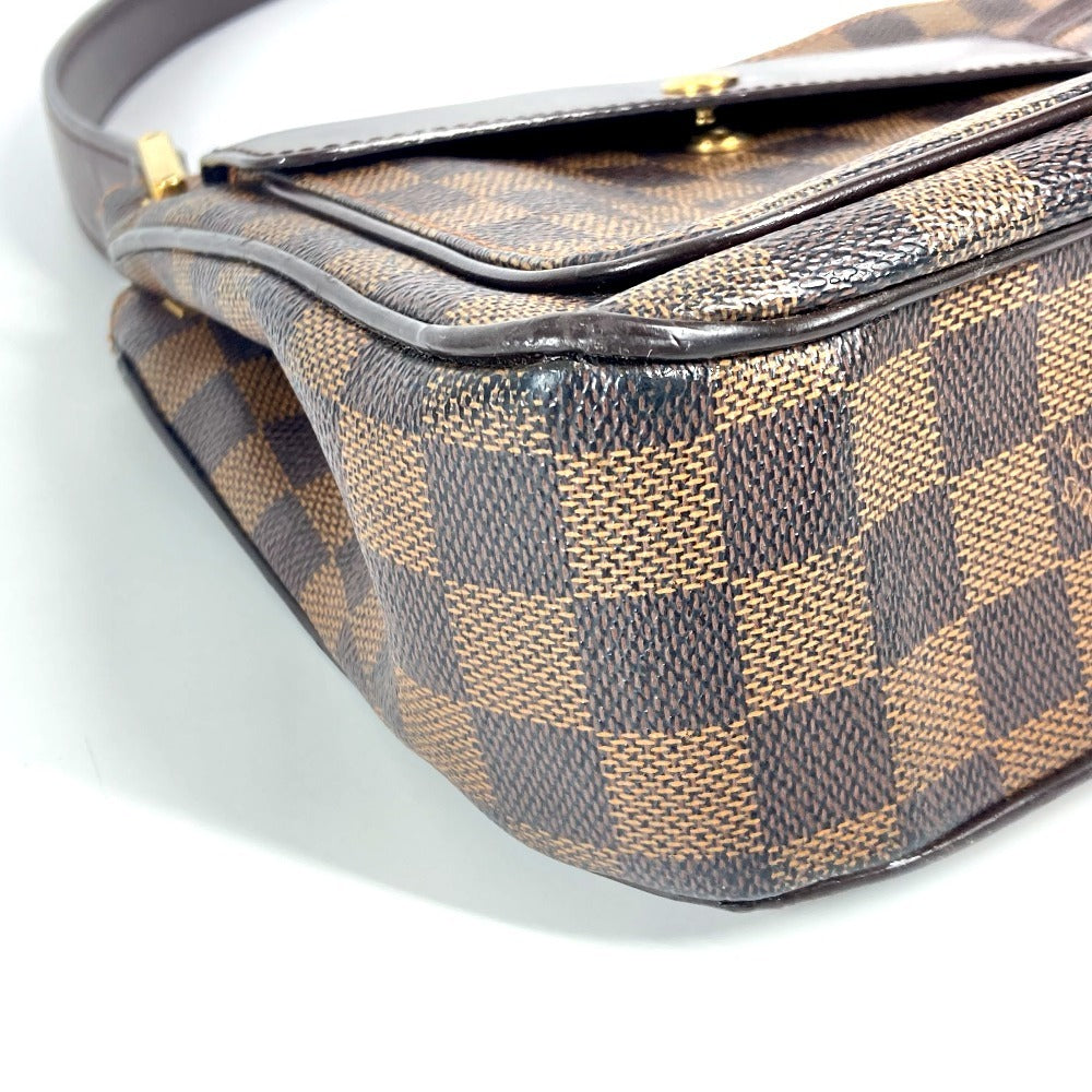 LOUIS VUITTON N51129  ダミエ オーバーニュ カバン 肩掛け ショルダーバッグ ダミエキャンバス レディース エベヌ ブラウン - brandshop-reference