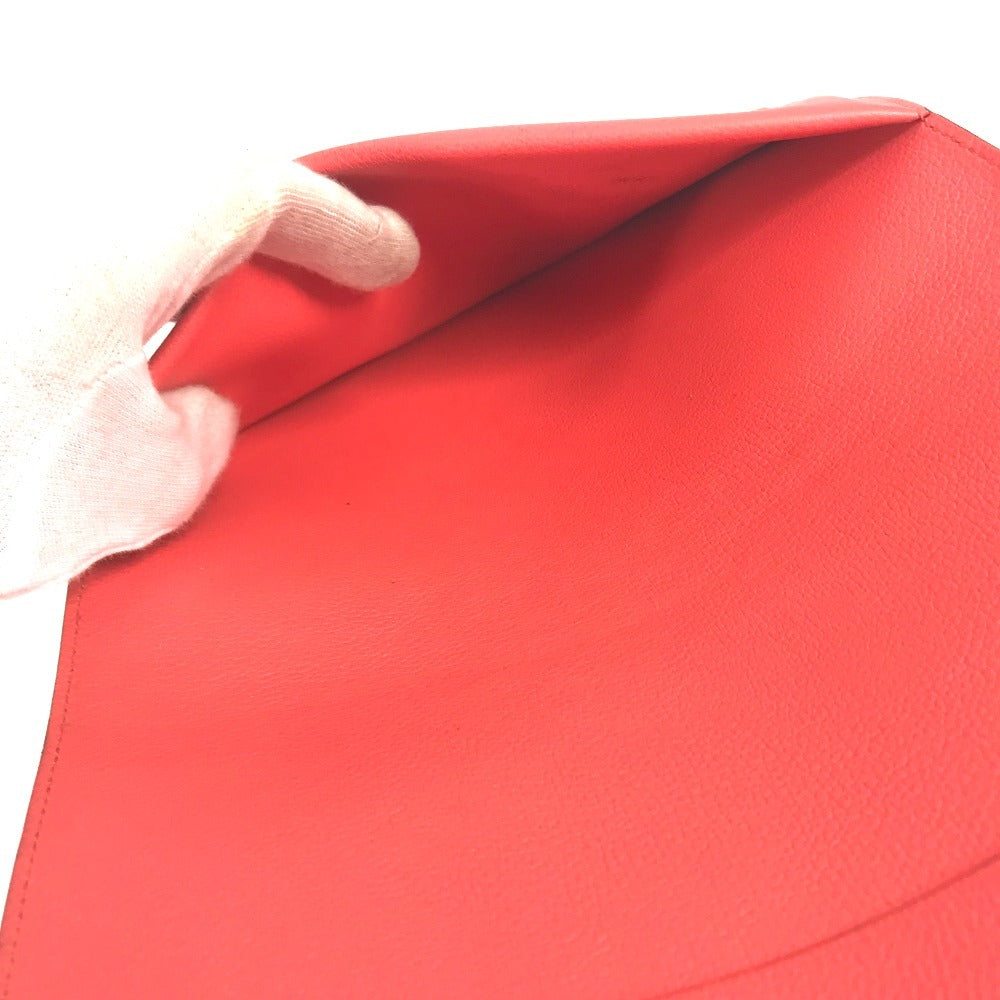 HERMES ステーショナリー ノートパッド 《EAジップ》 A5 メモカバー ケース 手帳カバー ブックカバー ノートカバー レザー ユニセックス ピンク系 - brandshop-reference