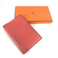 HERMES ステーショナリー ノートパッド 《EAジップ》 A5 メモカバー ケース 手帳カバー ブックカバー ノートカバー レザー ユニセックス ピンク系 - brandshop-reference