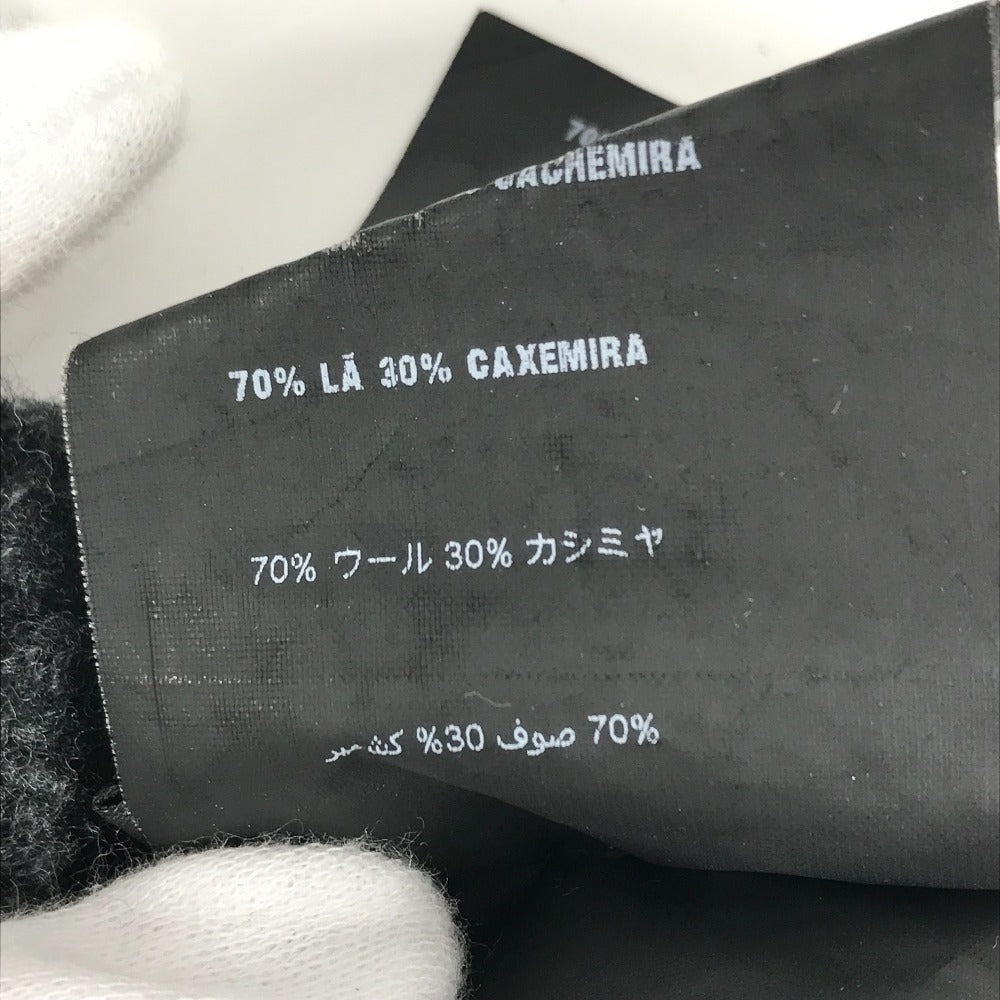 PRADA ロゴ ビーニー 帽子 ニット帽 ニットキャップ ニット帽 ウール/カシミヤ ユニセックス ブラック - brandshop-reference