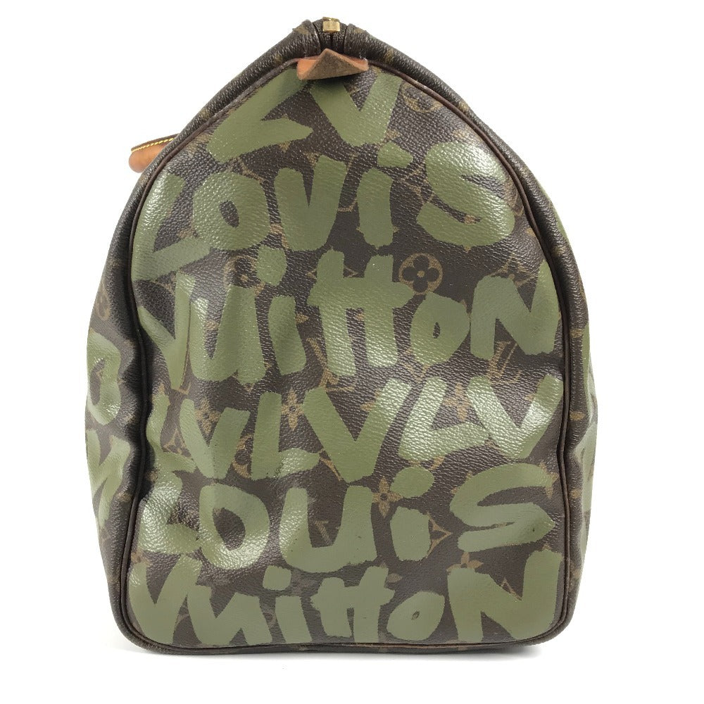 LOUIS VUITTON M92196 モノグラムグラフィティ キーポル50 旅行バッグ カバン トラベルバッグ ハンドバッグ ボストンバッグ モノグラムグラフィティキャンバス ユニセックス カーキ - brandshop-reference