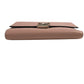 LOUIS VUITTON M62156 กระเป๋าสตางค์ใบสั้น PORTAFEUILLE CAPUCINES COMPACT ลายโลโก้ LV แบบพับ 3 ตอน หนัง Taurillon สำหรับผู้หญิง สีแมกโนเลีย ชมพู