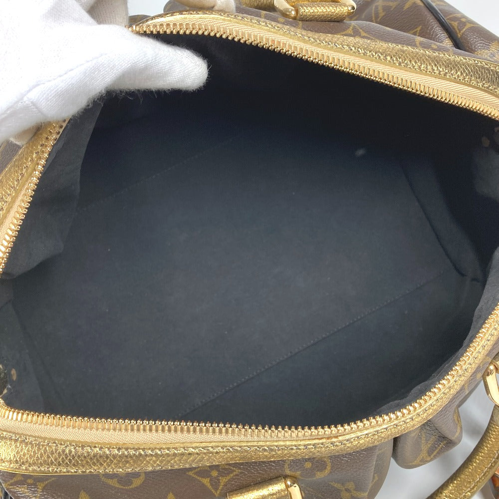 LOUIS VUITTON M95281 モノグラム レオパード スティーブン カバン ミニボストンバッグ 2WAYバッグ ショルダーバッグ チェーン ハンドバッグ モノグラムキャンバス レディース ブラウン - brandshop-reference