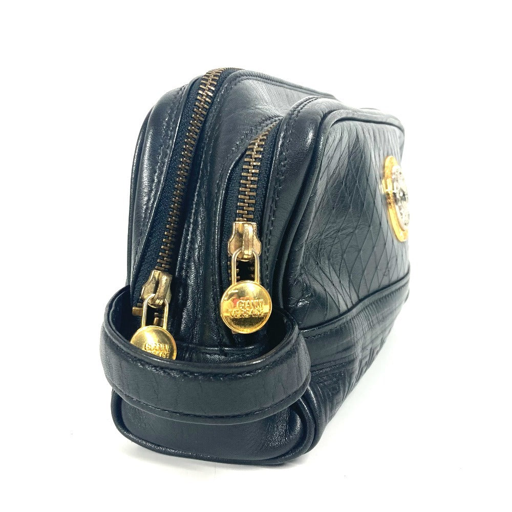 VERSACE ヴィンテージ サンバースト カバン クラッチバッグ 持ち手つき