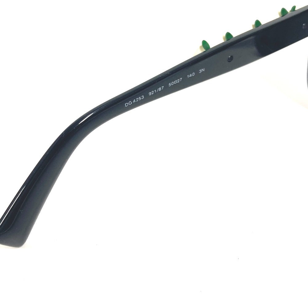 DOLCE&GABBANA DG4253 フラワー 花柄 めがね メガネ アイウェア 眼鏡 バイカラー サングラス プラスチック レディース ブラック - brandshop-reference