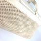 CHANEL CC Coco Mark Logo Tote Bag, Shoulder Bag, Handbag, Leather/Canvas, Women's, Beige