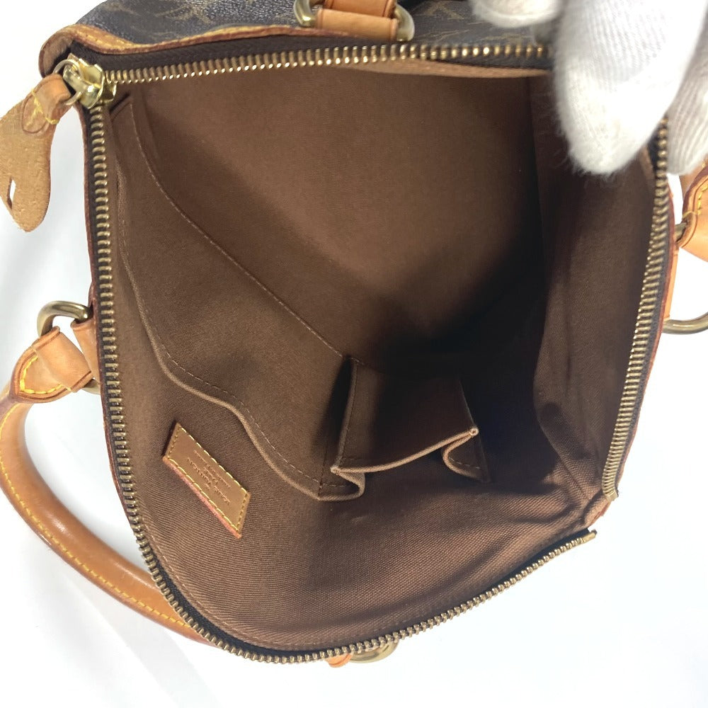 LOUIS VUITTON M40102 モノグラム ロックイット ハンドバッグ カバン ハンドバッグ モノグラムキャンバス レディース ブラウン