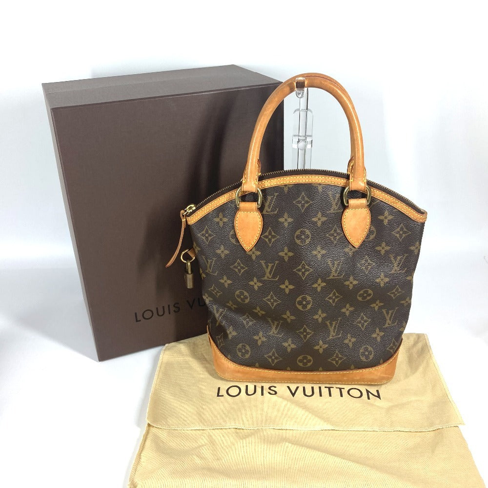 LOUIS VUITTON M40102 モノグラム ロックイット ハンドバッグ カバン ハンドバッグ モノグラムキャンバス レディース ブラウン