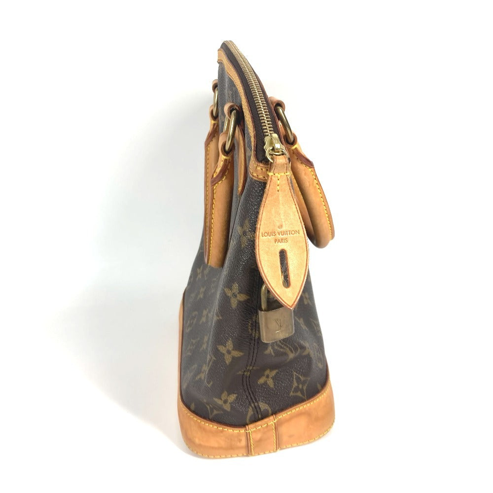 LOUIS VUITTON M40102 モノグラム ロックイット ハンドバッグ カバン ハンドバッグ モノグラムキャンバス レディース ブラウン