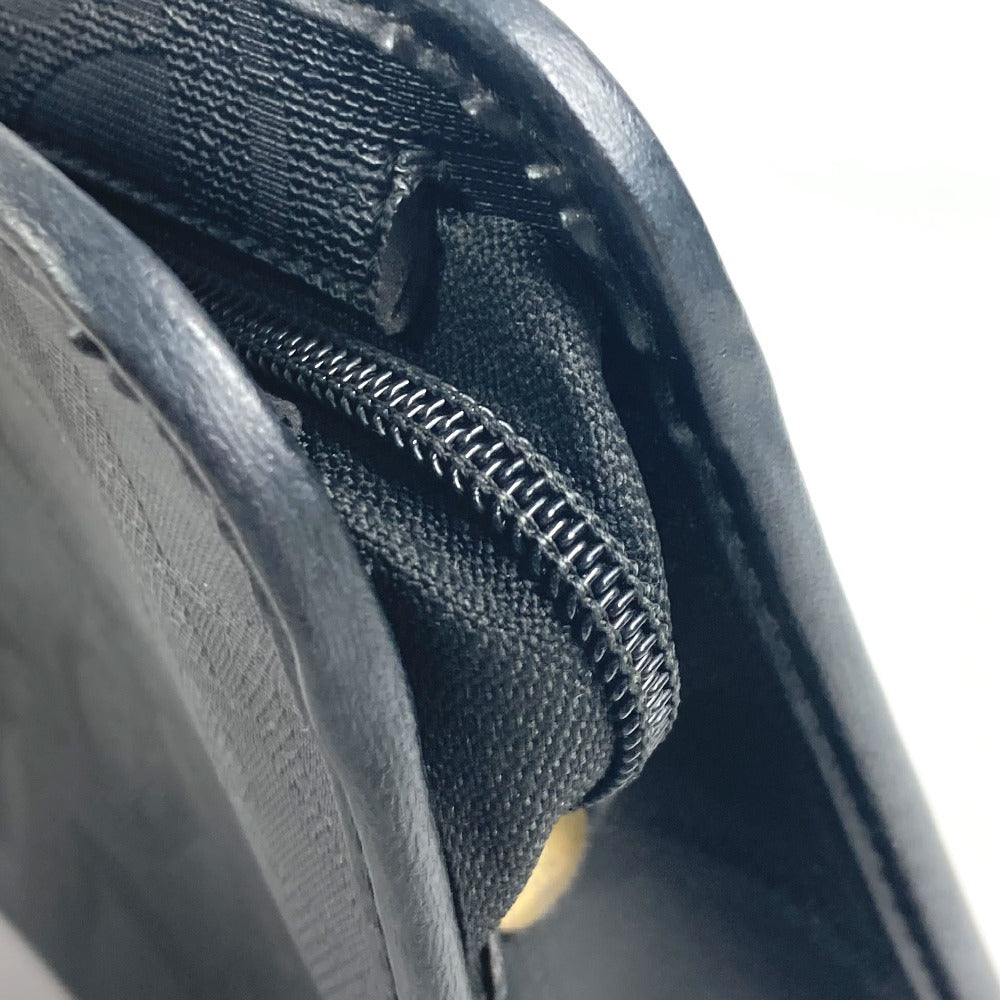 Dior ヴィンテージ ロゴ カバン ポーチ クラッチバッグ セカンドバッグ PVC/レザー ユニセックス ネイビー - brandshop-reference