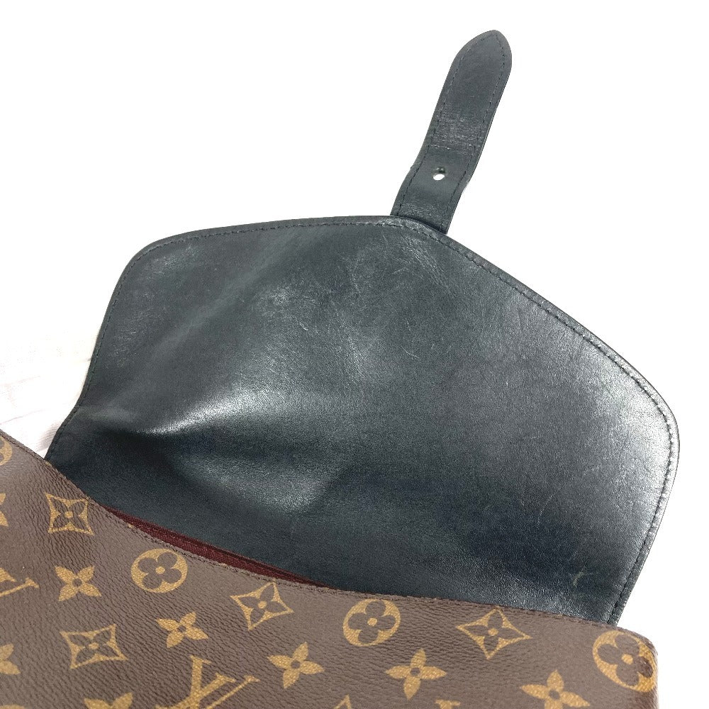 LOUIS VUITTON M40637 モノグラムマカサー パルク バックパック カバン フラップ リュックサック モノグラムマカサーキャンバス ユニセックス ブラウン - brandshop-reference