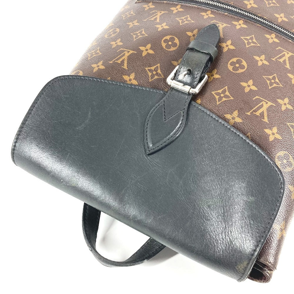 LOUIS VUITTON M40637 モノグラムマカサー パルク バックパック カバン フラップ リュックサック モノグラムマカサーキャンバス ユニセックス ブラウン - brandshop-reference
