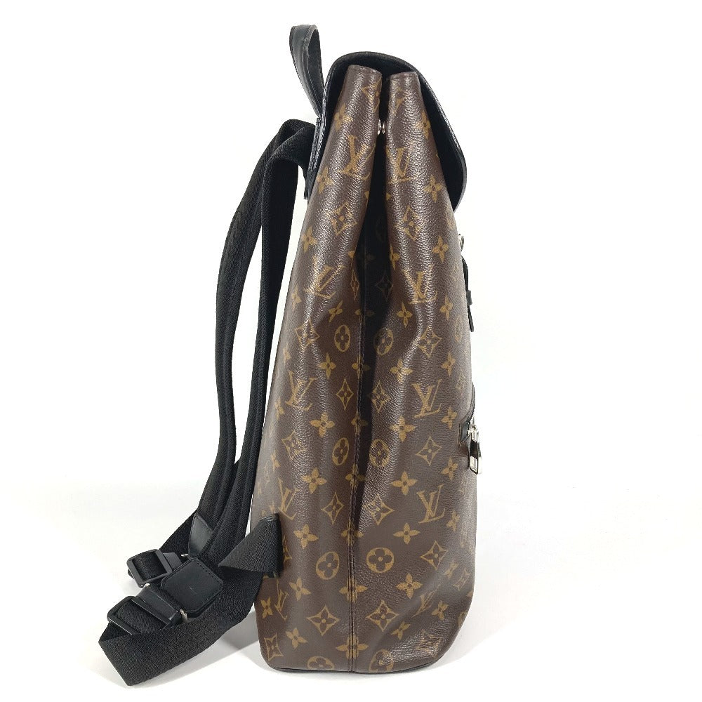 LOUIS VUITTON M40637 モノグラムマカサー パルク バックパック カバン フラップ リュックサック モノグラムマカサーキャンバス ユニセックス ブラウン - brandshop-reference