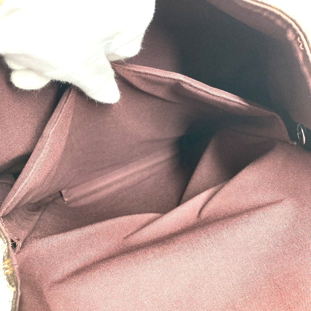 LOUIS VUITTON M40637 モノグラムマカサー パルク バックパック カバン フラップ リュックサック モノグラムマカサーキャンバス ユニセックス ブラウン - brandshop-reference