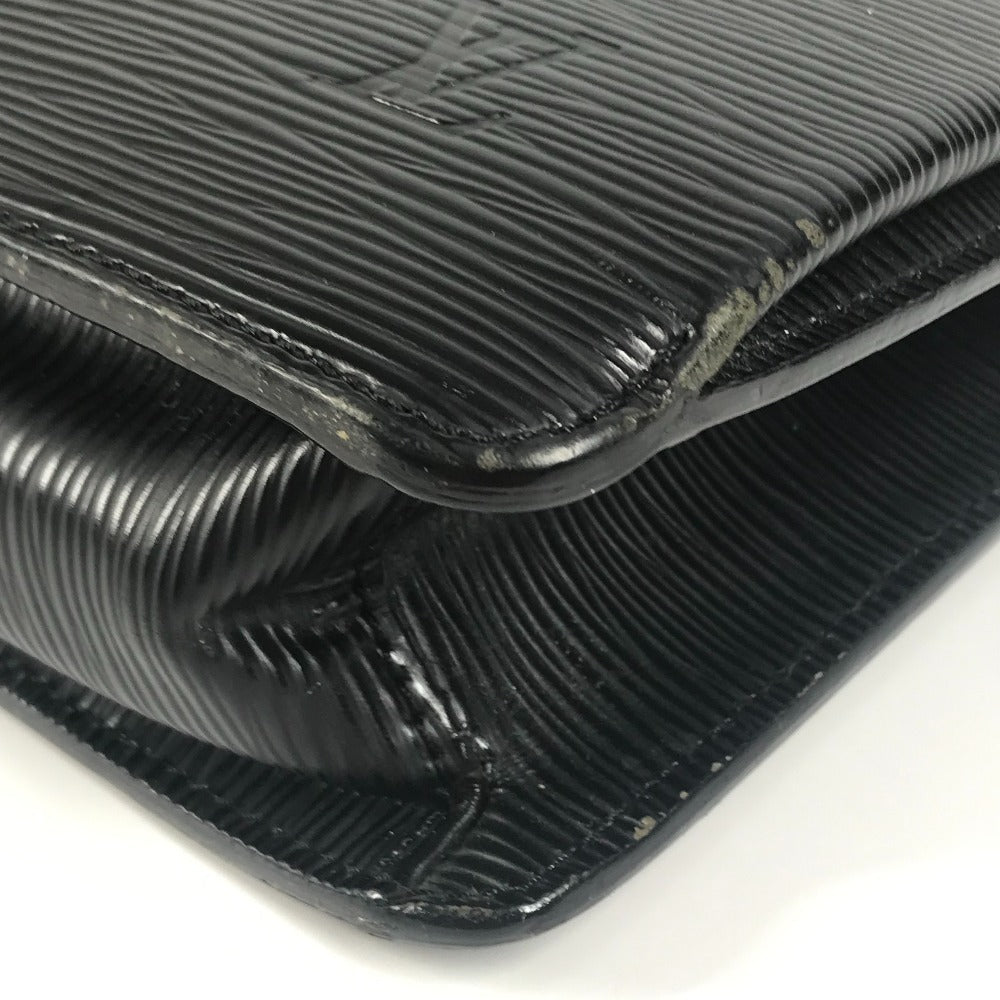 LOUIS VUITTON M54552 Epi Laguito Document Bag Briefcase Handbag Bag Business Bag Epi Leather Men's Noir Black