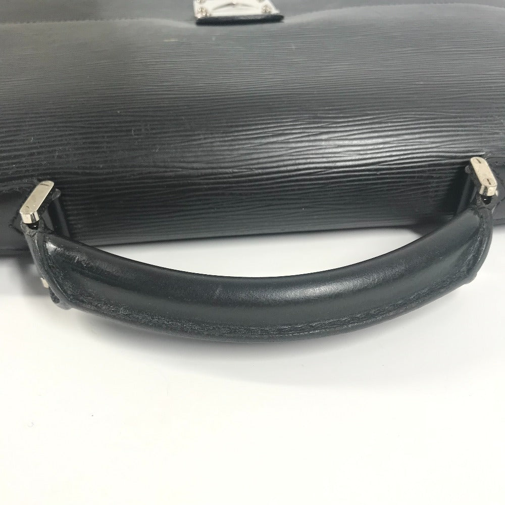 LOUIS VUITTON M54552 Epi Laguito Document Bag Briefcase Handbag Bag Business Bag Epi Leather Men's Noir Black
