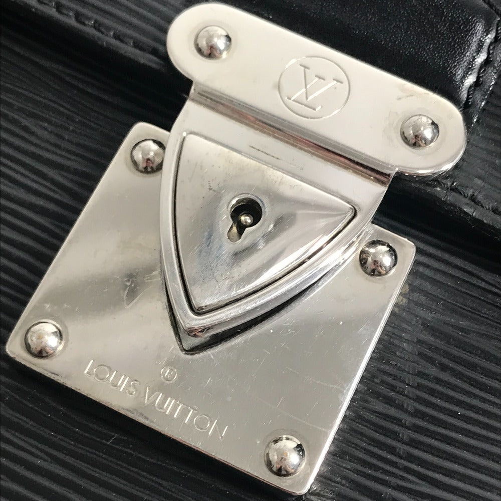 LOUIS VUITTON M54552 Epi Laguito Document Bag Briefcase Handbag Bag Business Bag Epi Leather Men's Noir Black
