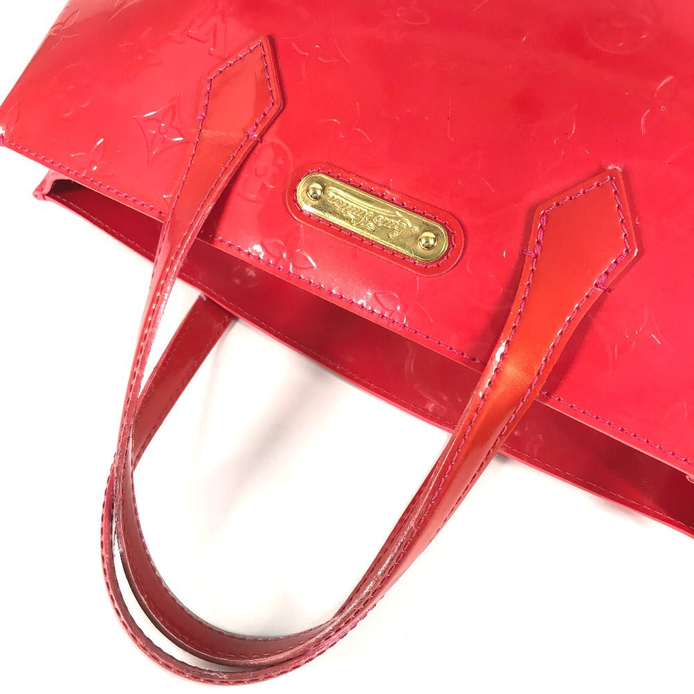 LOUIS VUITTON M93643 モノグラムヴェルニ ウィルシャー・ブルーバード トートバッグ カバン ハンドバッグ モノグラムヴェルニ レディース ローズポップ ピンク - brandshop-reference