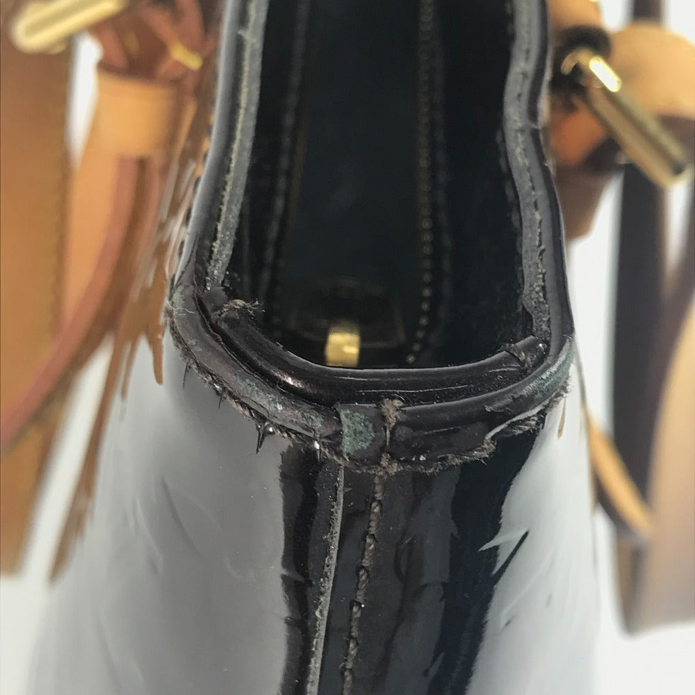 LOUIS VUITTON M91994 モノグラムヴェルニ ブレントウッド カバン トートバッグ 肩掛け ショルダーバッグ モノグラムヴェルニキャンバス レディース アマラント パープル - brandshop-reference