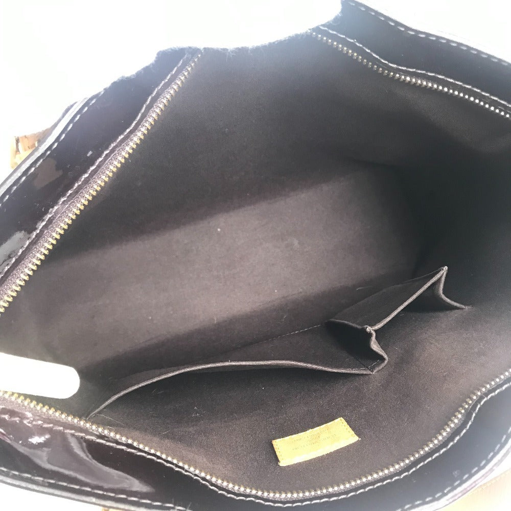 LOUIS VUITTON M91994 モノグラムヴェルニ ブレントウッド カバン トートバッグ 肩掛け ショルダーバッグ モノグラムヴェルニキャンバス レディース アマラント パープル - brandshop-reference