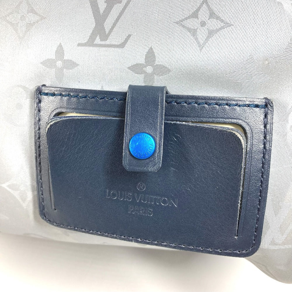LOUIS VUITTON M44170 モノグラムサテライト キーポル・バンドリエール 50 2WAYバッグ ショルダーバッグ トラベルバッグ カバン コインケース付き ボストンバッグ レザー/キャンバス メンズ シルバー - brandshop-reference