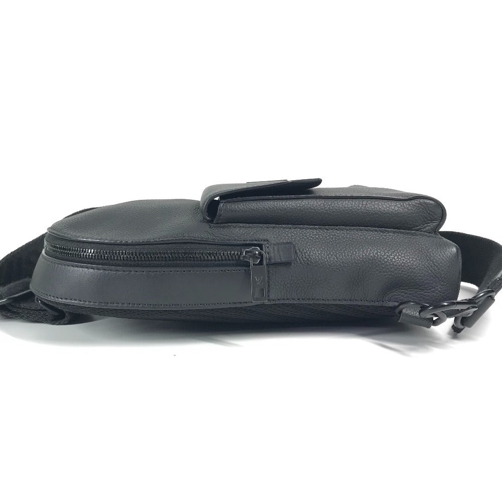 LOUIS VUITTON M23736 LV アエログラム パイロット･スリングバッグ カバン クロス ボディバッグ 肩掛け ショルダーバッグ レザー ユニセックス ノワール ブラック