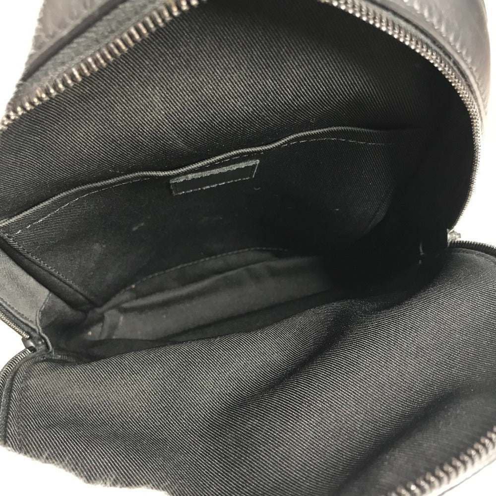 LOUIS VUITTON M23736 LV アエログラム パイロット･スリングバッグ カバン クロス ボディバッグ 肩掛け ショルダーバッグ レザー ユニセックス ノワール ブラック