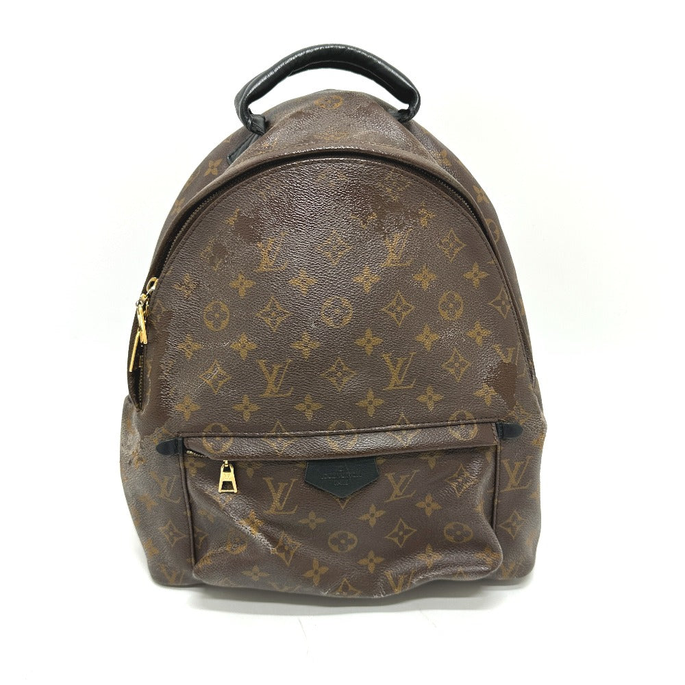 LOUIS VUITTON M44874 モノグラム パームスプリングス バックパック MM カバン リュックサック モノグラムキャンバス ユニセックス ブラウン