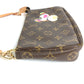 LOUIS VUITTON M51981 Monogram Panda Takashi Murakami Pochette Accessory Bag Accessory Pouch Handbag Shoulder Bag Monogram Canvas Women's Brown