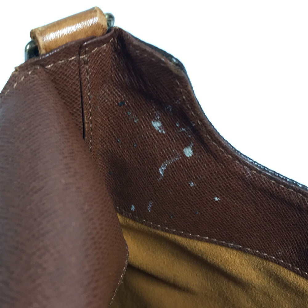 루이비통 M51256 모노그램 뮤제트 백 크로스바디 플랩 숄더백 모노그램 캔버스 여성용 브라운