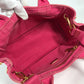 Prada Kanapa Logo Bag Tote Bag 2way Bag Bahu Beg Crossbody Handbag Canvas Ladies Pink