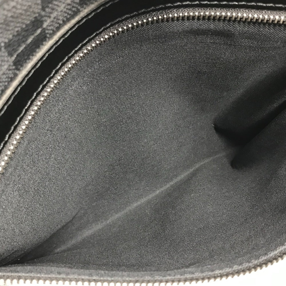LOUIS VUITTON N58029 ダミエグラフィット ダニエルMM ダニエル MM カバン 斜め掛け フラップ メッセンジャーバッグ ショルダーバッグ ダミエグラフィットキャンバス ユニセックス ブラック